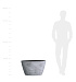 Кашпо CONCRETIKA BOWL CONCRETE GREY LIGHT D80H45 заказать и купить с доставкой из магазина производителя Конкретика по цене 34 600 руб.