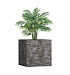 Кашпо CONCRETIKA CUBE CONCRETE GREY DARK 90x90x90 заказать и купить с доставкой из магазина производителя Конкретика по цене 109 110 руб.
