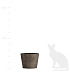 Кашпо CONCRETIKA CRATER SMOKEY GREY D30H24 заказать и купить с доставкой из магазина производителя Конкретика по цене 6 650 руб.