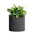 Кашпо CONCRETIKA CYLINDER EROSIA BLACK D30H30 заказать и купить с доставкой из магазина производителя Конкретика по цене 10 200 руб.