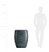 Кашпо CONCRETIKA OVAL OCEAN GREEN D60H88 заказать и купить с доставкой из магазина производителя Конкретика по цене 50 560 руб.