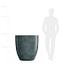 Кашпо CONCRETIKA VASE 3 OCEAN GREEN D90H95 заказать и купить с доставкой из магазина производителя Конкретика по цене 93 410 руб.