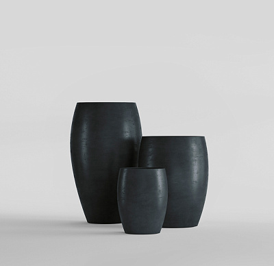 Кашпо CONCRETIKA OVAL ANTHRACITE D41H82 заказать и купить по цене 31 930 руб ниже рынка от производителя с доставкой.