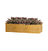 Кашпо CONCRETIKA BALCONY RICH GOLD 80x20x20 заказать и купить с доставкой из магазина производителя Конкретика по цене 12 760 руб.