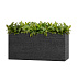 Кашпо CONCRETIKA DIVIDER EROSIA BLACK 100x40x50 заказать и купить с доставкой из магазина производителя Конкретика по цене 45 910 руб.