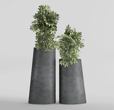 Кашпо CONCRETIKA DUET SMOKEY BLUE D41H104 заказать и купить по цене 43 900 руб ниже рынка от производителя с доставкой.