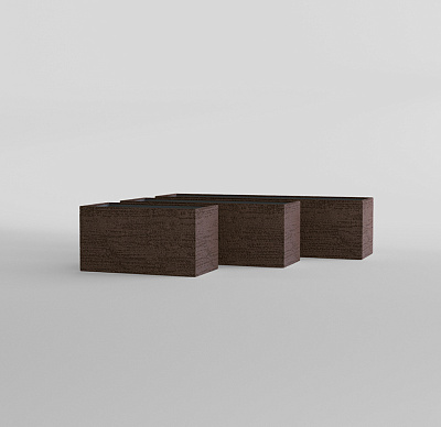 Кашпо CONCRETIKA BALCONY EROSIA BROWN 60x20x15 заказать и купить по цене 10 200 руб ниже рынка от производителя с доставкой.