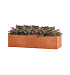 Кашпо CONCRETIKA BALCONY RED CLAY 80x20x20 заказать и купить с доставкой из магазина производителя Конкретика по цене 12 530 руб.