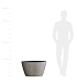 Кашпо CONCRETIKA BOWL CONCRETE WHITE D80H45 заказать и купить с доставкой из магазина производителя Конкретика по цене 34 600 руб.