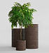 Кашпо CONCRETIKA CYLINDER EROSIA BROWN D30H60 заказать и купить с доставкой из магазина производителя Конкретика по цене 16 330 руб.