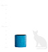 Кашпо CONCRETIKA CYLINDER COBALT BLUE D30H30 заказать и купить с доставкой из магазина производителя Конкретика по цене 10 020 руб.