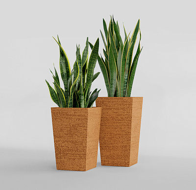 Кашпо CONCRETIKA CONIC EROSIA OCHRE 40x40x70 заказать и купить по цене 28 060 руб ниже рынка от производителя с доставкой.