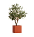 Кашпо CONCRETIKA CUBE TERRACOTTA 50x50x50 заказать и купить с доставкой из магазина производителя Конкретика по цене 22 530 руб.