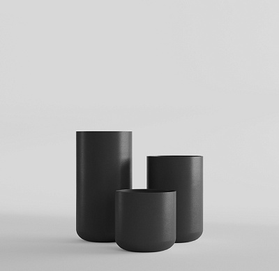 Кашпо CONCRETIKA TOPPER NERO D40H40 заказать и купить по цене 12 420 руб ниже рынка от производителя с доставкой.