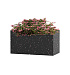 Кашпо CONCRETIKA BALCONY EGG BLACK 40x20x20 заказать и купить с доставкой из магазина производителя Конкретика по цене 6 650 руб.