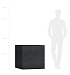 Кашпо CONCRETIKA CUBE ANTHRACITE 80x80x80 заказать и купить с доставкой из магазина производителя Конкретика по цене 86 490 руб.