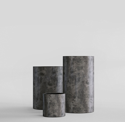 Кашпо CONCRETIKA CYLINDER CONCRETE GREY DARK D45H80 заказать и купить по цене 34 600 руб ниже рынка от производителя с доставкой.