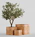 Кашпо CONCRETIKA CUBE CLASSIC CLAY 70x70x70 заказать и купить с доставкой из магазина производителя Конкретика по цене 61 890 руб.