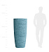 Кашпо CONCRETIKA CONUS EROSIA BLUE D60H130 заказать и купить с доставкой из магазина производителя Конкретика по цене 91 810 руб.