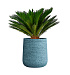 Кашпо CONCRETIKA CONE EROSIA BLUE D50H54 заказать и купить с доставкой из магазина производителя Конкретика по цене 27 570 руб.