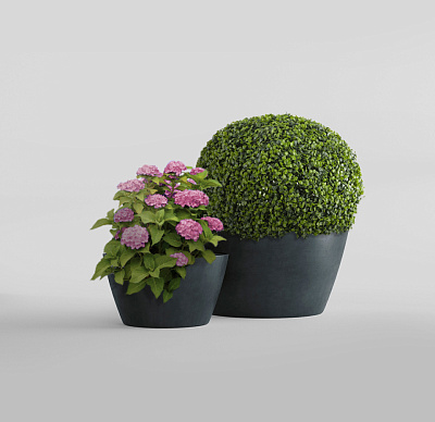 Кашпо CONCRETIKA BOWL ANTHRACITE D80H45 заказать и купить по цене 34 600 руб ниже рынка от производителя с доставкой.