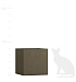 Кашпо CONCRETIKA CUBE OLIVE 40x40x40 заказать и купить с доставкой из магазина производителя Конкретика по цене 14 550 руб.