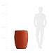 Кашпо CONCRETIKA OVAL TERRACOTTA D60H88 заказать и купить с доставкой из магазина производителя Конкретика по цене 42 130 руб.