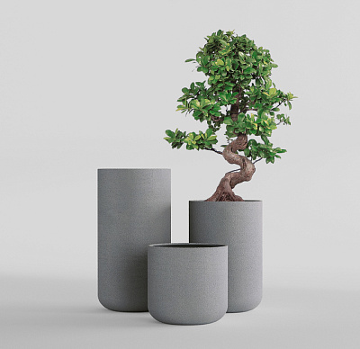 Кашпо CONCRETIKA TOPPER LONDON GREY D40H40 заказать и купить по цене 12 420 руб ниже рынка от производителя с доставкой.