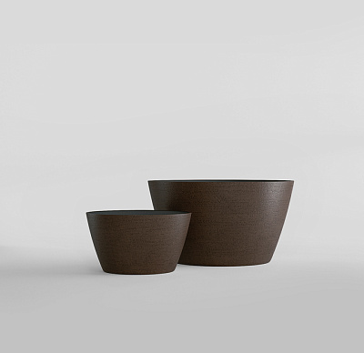 Кашпо CONCRETIKA BOWL EROSIA BROWN D80H45 заказать и купить по цене 33 150 руб ниже рынка от производителя с доставкой.