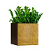 Кашпо CONCRETIKA CUBE RICH GOLD 60x60x60 заказать и купить с доставкой из магазина производителя Конкретика по цене 37 130 руб.