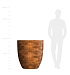 Кашпо CONCRETIKA VASE 3 CAYMAN BROWN D90H95 заказать и купить с доставкой из магазина производителя Конкретика по цене 89 520 руб.