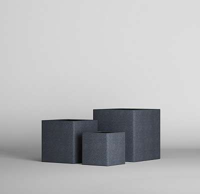 Кашпо CONCRETIKA QADRO BASALT 30x30x30 заказать и купить по цене 7 875 руб ниже рынка от производителя с доставкой.