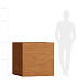 Кашпо CONCRETIKA CUBE EROSIA OCHRE 100x100x100 заказать и купить с доставкой из магазина производителя Конкретика по цене 130 070 руб.