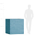 Кашпо CONCRETIKA CUBE EROSIA BLUE 100x100x100 заказать и купить с доставкой из магазина производителя Конкретика по цене 130 070 руб.