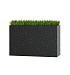 Кашпо CONCRETIKA DIVIDER EGG BLACK 80x30x50 заказать и купить с доставкой из магазина производителя Конкретика по цене 32 160 руб.