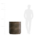Кашпо CONCRETIKA CYLINDER XL BREZENT GREY D80H85 заказать и купить с доставкой из магазина производителя Конкретика по цене 70 520 руб.