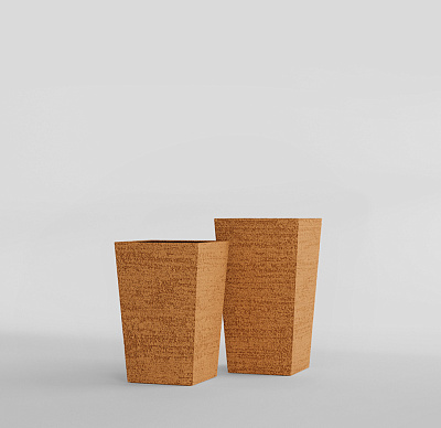 Кашпо CONCRETIKA CONIC EROSIA OCHRE 40x40x70 заказать и купить по цене 28 060 руб ниже рынка от производителя с доставкой.