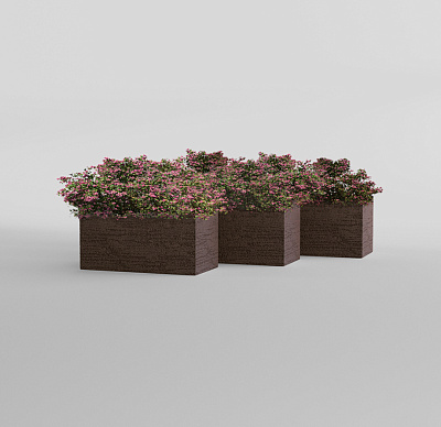 Кашпо CONCRETIKA BALCONY EROSIA BROWN 60x20x15 заказать и купить по цене 10 200 руб ниже рынка от производителя с доставкой.