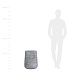 Кашпо CONCRETIKA CONE CONCRETE GREY LIGHT D38H60 заказать и купить с доставкой из магазина производителя Конкретика по цене 25 280 руб.