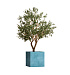 Кашпо CONCRETIKA CUBE BLUE SKY 50x50x50 заказать и купить с доставкой из магазина производителя Конкретика по цене 25 450 руб.