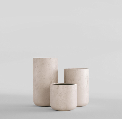 Кашпо CONCRETIKA TOPPER CONCRETE WHITE D40H60 заказать и купить по цене 21 290 руб ниже рынка от производителя с доставкой.