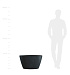 Кашпо CONCRETIKA BOWL ANTHRACITE D80H45 заказать и купить с доставкой из магазина производителя Конкретика по цене 34 600 руб.