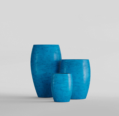 Кашпо CONCRETIKA OVAL COBALT BLUE D45H66 заказать и купить по цене 26 320 руб ниже рынка от производителя с доставкой.