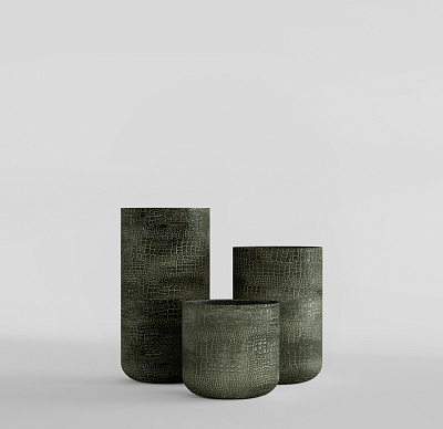 Кашпо CONCRETIKA TOPPER CAYMAN GREEN D40H60 заказать и купить по цене 20 410 руб ниже рынка от производителя с доставкой.