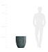 Кашпо CONCRETIKA VASE 3 OCEAN GREEN D50H55 заказать и купить с доставкой из магазина производителя Конкретика по цене 23 950 руб.