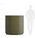 Кашпо CONCRETIKA CYLINDER XL HACKS D120H120 заказать и купить с доставкой из магазина производителя Конкретика по цене 134 190 руб.