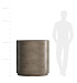Кашпо CONCRETIKA CYLINDER XL SMOKEY GREY D100H105 заказать и купить с доставкой из магазина производителя Конкретика по цене 107 780 руб.