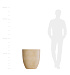 Кашпо CONCRETIKA VASE 3 LEMON D60H65 заказать и купить с доставкой из магазина производителя Конкретика по цене 38 510 руб.