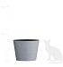 Кашпо CONCRETIKA CRATER EROSIA WHITE D50H40 заказать и купить с доставкой из магазина производителя Конкретика по цене 17 350 руб.