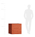 Кашпо CONCRETIKA CUBE EROSIA CORAL 70x70x70 заказать и купить с доставкой из магазина производителя Конкретика по цене 62 990 руб.